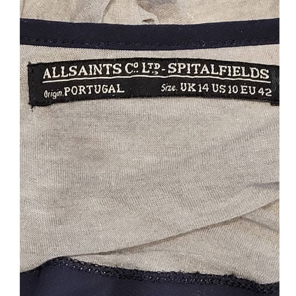 All Saints Co. Ltd. Spitalfields Sleep Dress Lingerie Women's 10 - Picture 4 of 5